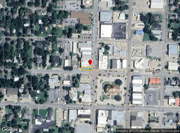 501 N Main St, Bonham, TX Parcel Map