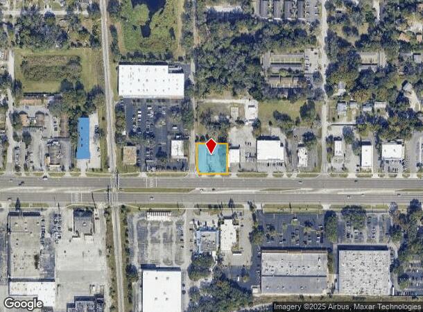  1202 E Fowler Ave, Tampa, FL Parcel Map