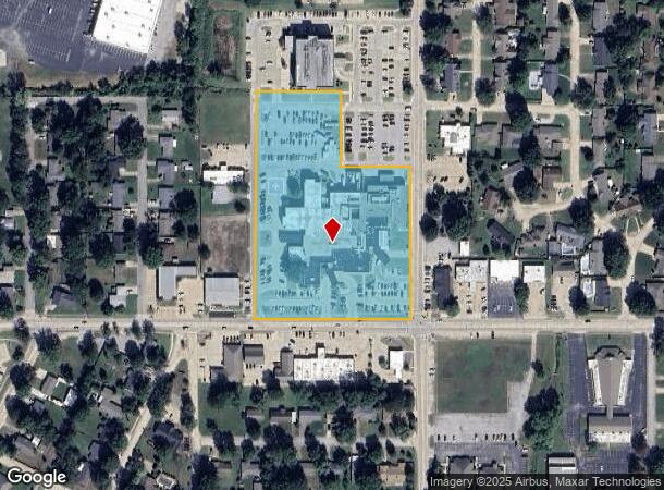 1202 N Muskogee Pl, Claremore, OK Parcel Map