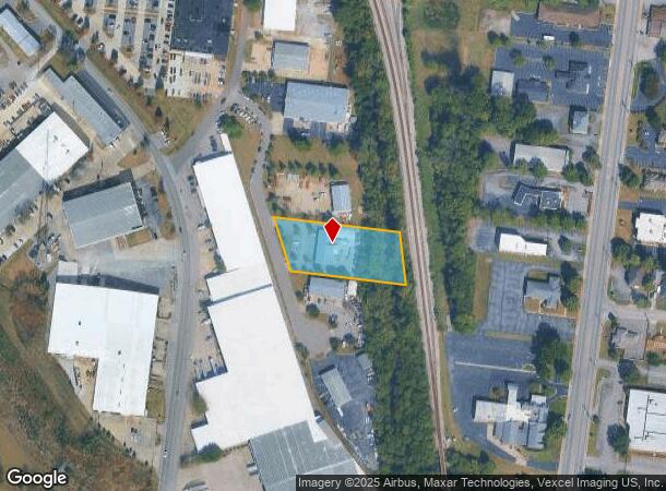  825 Spur St, Murfreesboro, TN Parcel Map