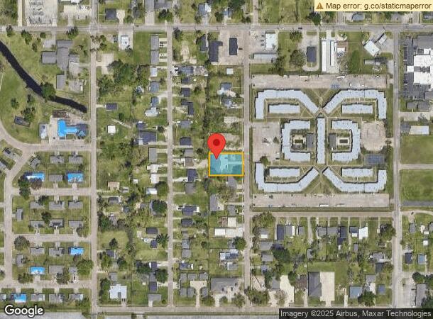  2804 Hazel St, Lake Charles, LA Parcel Map