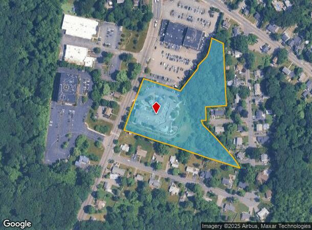 618 Granite St, Braintree, MA Parcel Map