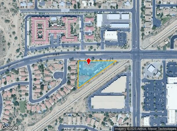 9101 E Brown Rd, Mesa, AZ Parcel Map