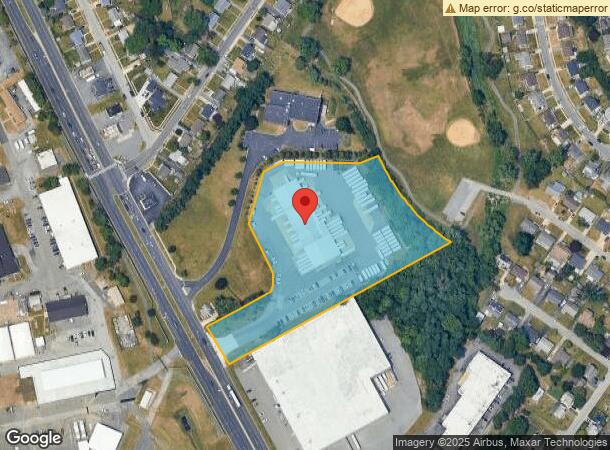  606 W Basin Rd, New Castle, DE Parcel Map