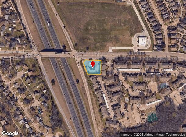  1028 W Cartwright Rd, Mesquite, TX Parcel Map