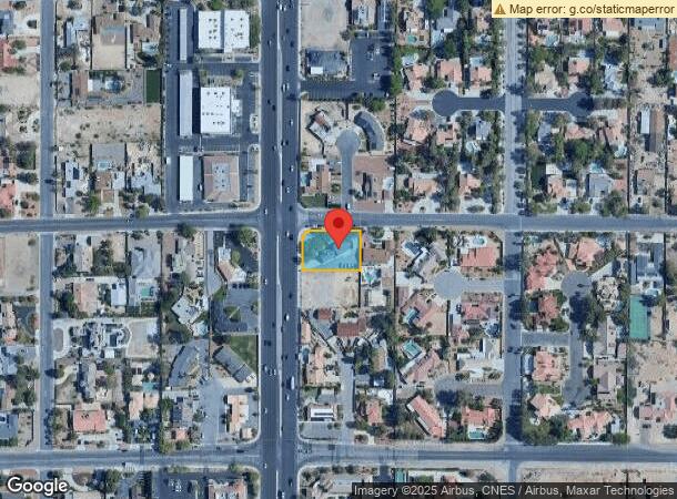  2810 S Rainbow Blvd, Las Vegas, NV Parcel Map