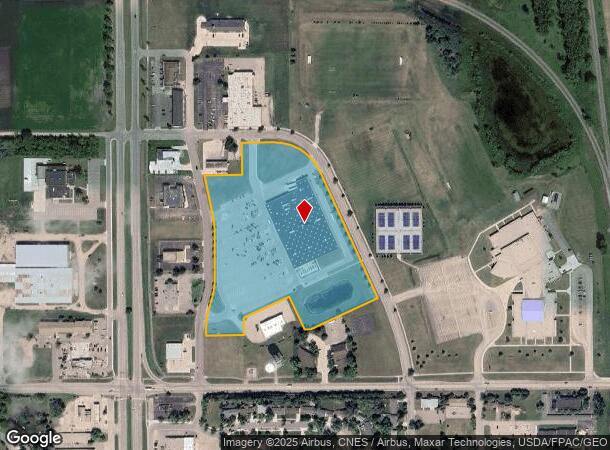 1930 Sahlstrom Dr, Crookston, MN Parcel Map