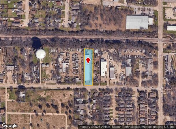 1411 Perry St, Irving, TX Parcel Map