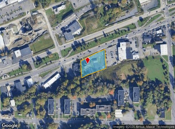 1816 Erie Blvd E, Syracuse, NY Parcel Map