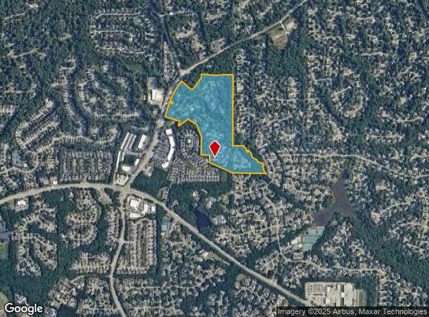  10055 Jones Bridge Rd, Alpharetta, GA Parcel Map