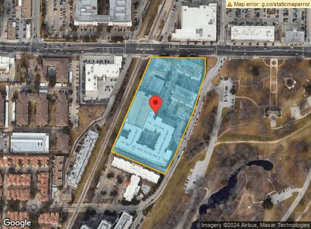  2401 W 7Th St, Fort Worth, TX Parcel Map