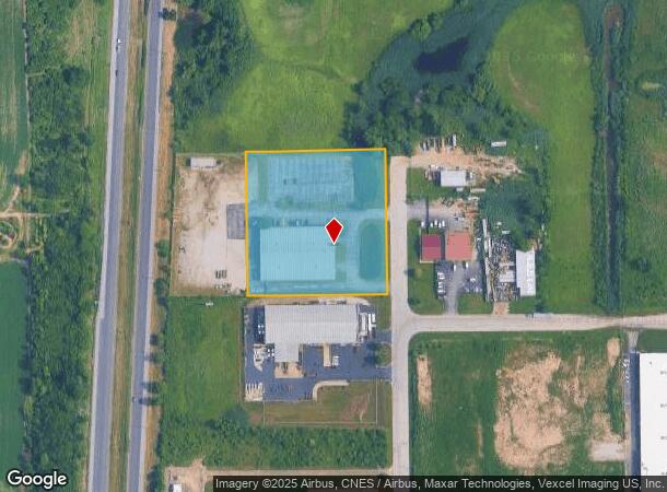  1025 Hamilton Ave, Monee, IL Parcel Map