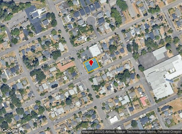  825 Portland Ave, Gladstone, OR Parcel Map