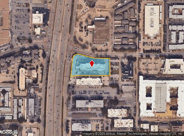  10370 N Central Expy, Dallas, TX Parcel Map
