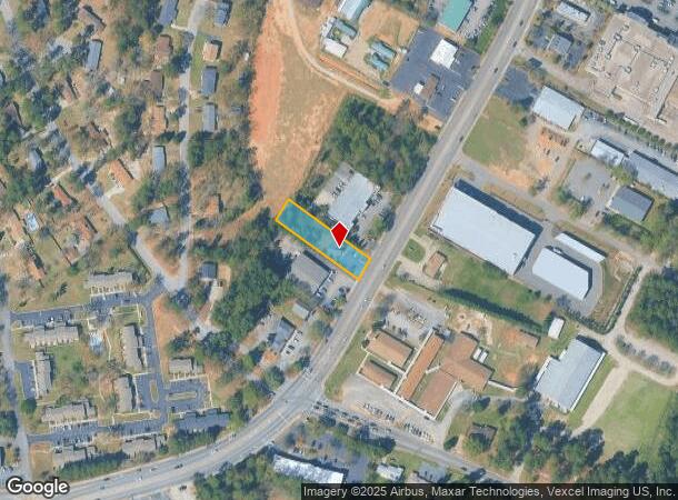  556 Silver Bluff Rd, Aiken, SC Parcel Map