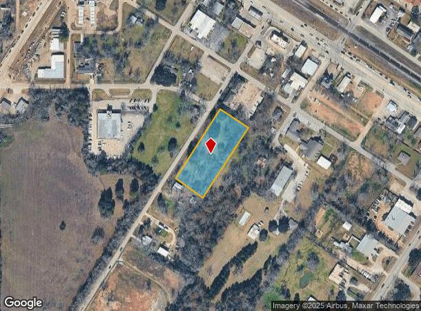219 6Th St, Magnolia, TX Parcel Map