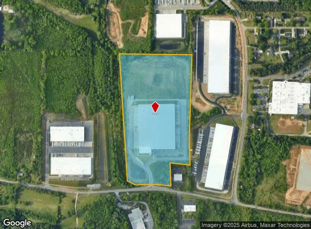 728 Gallimore Dairy Rd, High Point, NC Parcel Map
