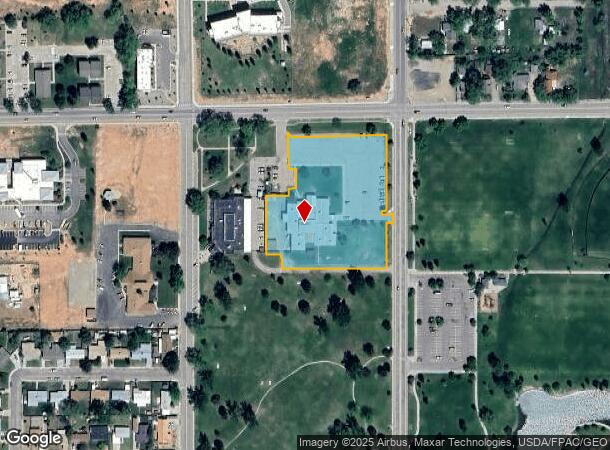  601 N Mildred Rd, Cortez, CO Parcel Map