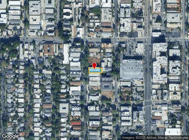  1234 N Formosa Ave, West Hollywood, CA Parcel Map