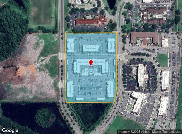  7200 N Frontage Rd, Orlando, FL Parcel Map