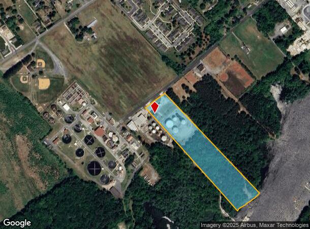 1132 Marine Rd, Salisbury, MD Parcel Map