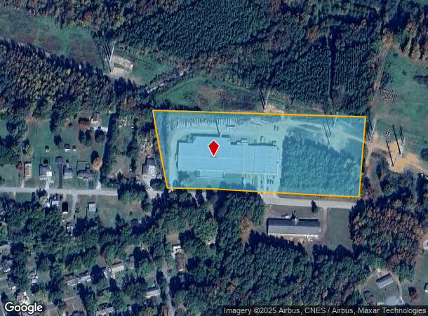 428 Dodd St, Chase City, VA Parcel Map