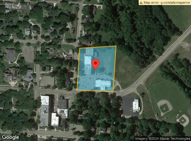  350 Church St, Olivet, MI Parcel Map