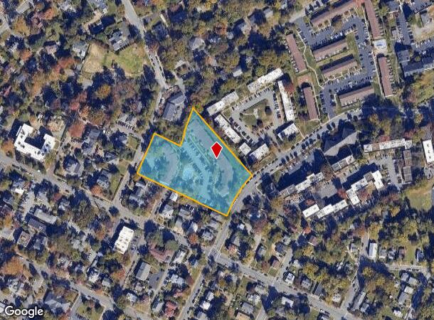  604 Madison Ave, Charlottesville, VA Parcel Map