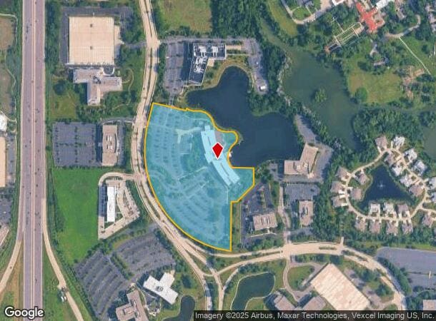 275 N Field Dr, Lake Forest, IL Parcel Map