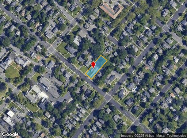 131 S Euclid Ave, Westfield, NJ Parcel Map