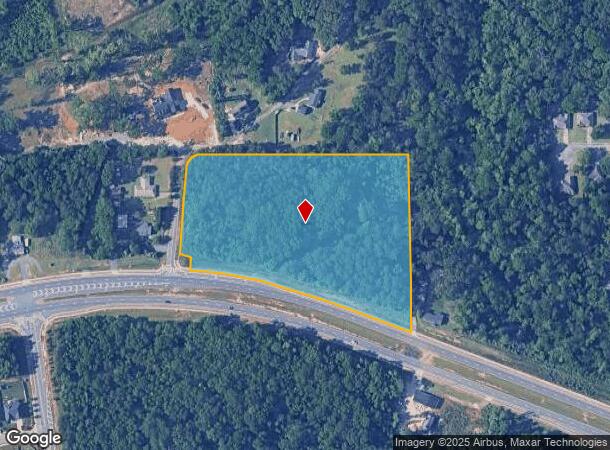 101 Wright Ln, Bonaire, GA Parcel Map