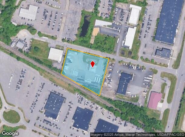 14 Terminal St, Westbrook, ME Parcel Map