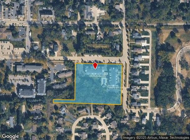  828 Division St, Delafield, WI Parcel Map