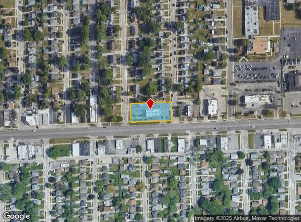 17801 E 9 Mile Rd, Eastpointe, MI Parcel Map