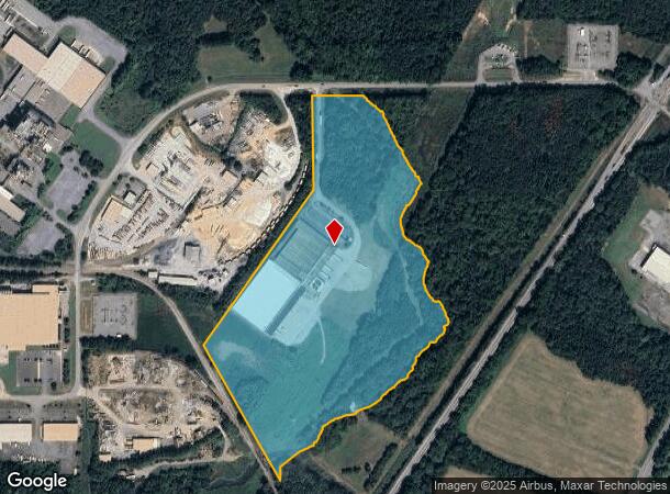  215 Industrial Park Rd Ne, Cartersville, GA Parcel Map