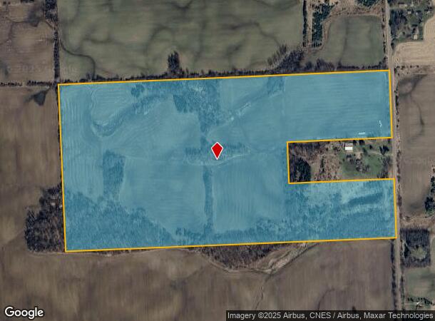 S Ridge Rd, Applegate, MI Parcel Map