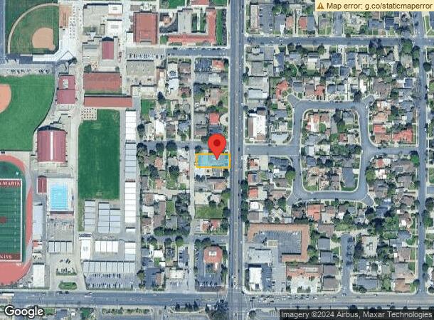  1101 S Broadway, Santa Maria, CA Parcel Map