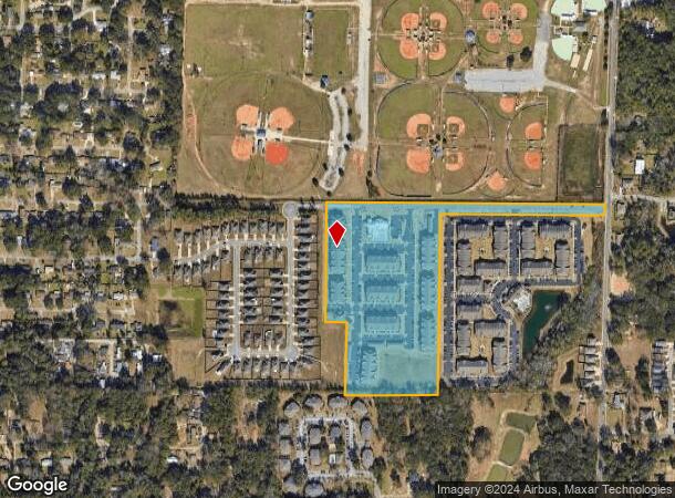  9095 Airway Dr, Pensacola, FL Parcel Map