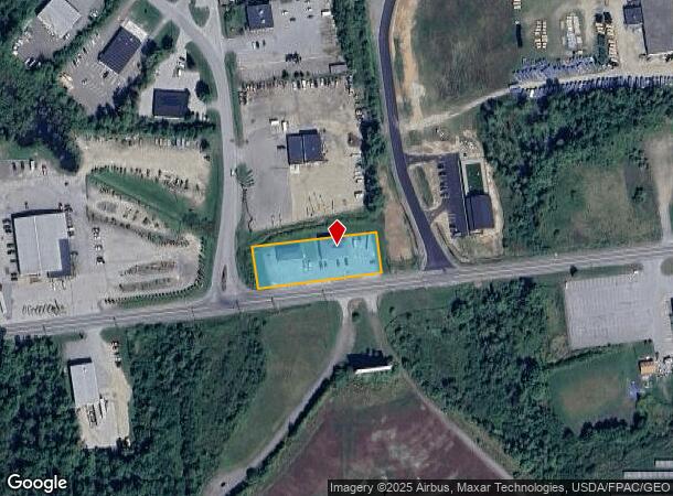 1671 Hammond St, Hermon, ME Parcel Map