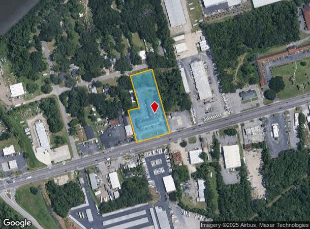  3822 Ogeechee Rd, Savannah, GA Parcel Map