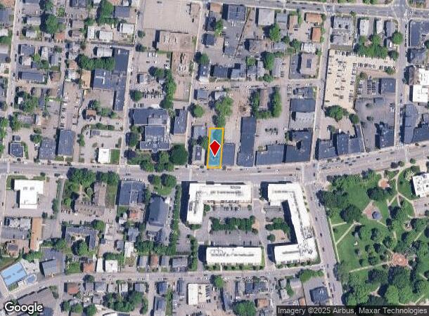  711 Main St, Waltham, MA Parcel Map