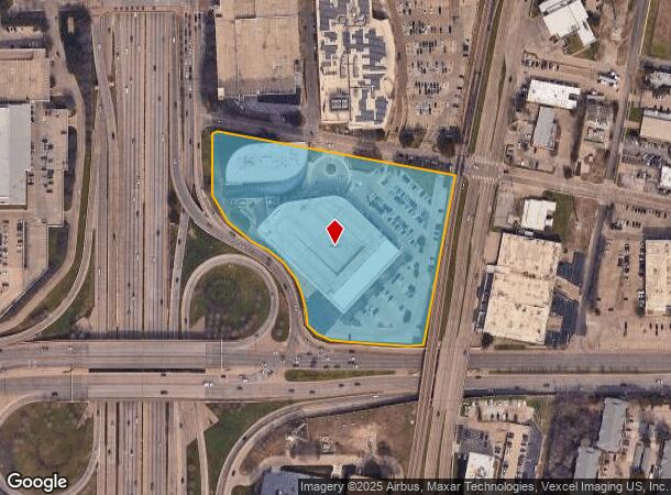 8750 N Central Expy, Dallas, TX Parcel Map