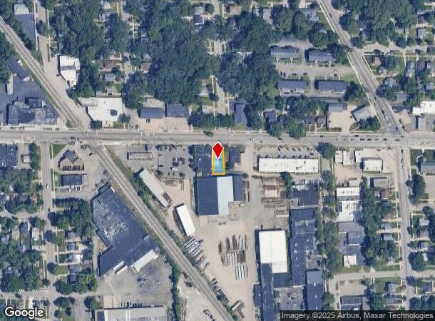  1232 Burton St Se, Grand Rapids, MI Parcel Map