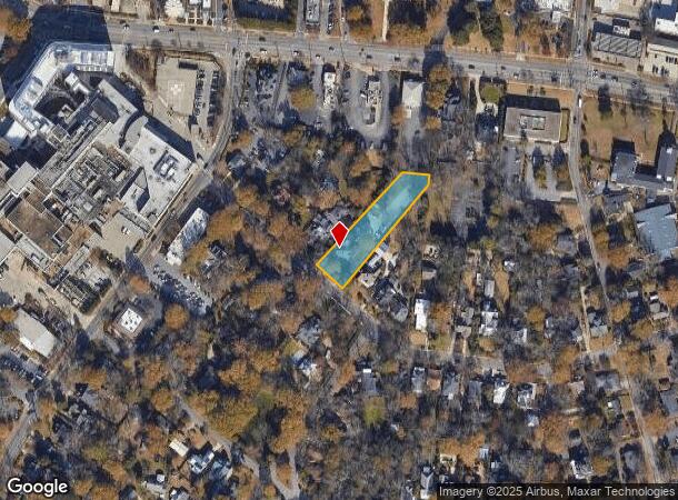  728 Cobb St, Athens, GA Parcel Map