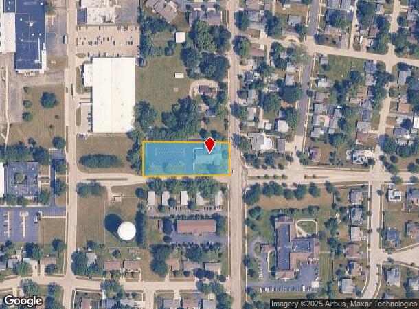 1245 Somonauk St, Sycamore, IL Parcel Map