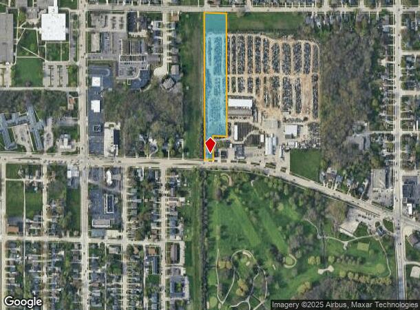 2634 Washington Rd, Kenosha, WI Parcel Map