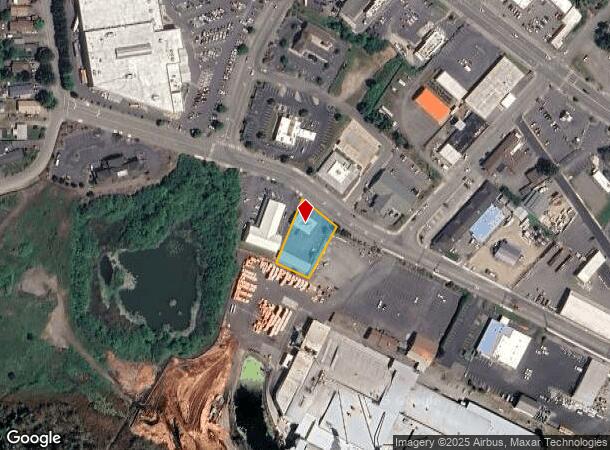 845 Railroad St, Brookings, OR Parcel Map