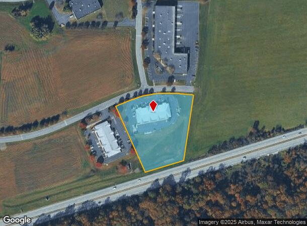 525 Highland Blvd, Coatesville, PA Parcel Map