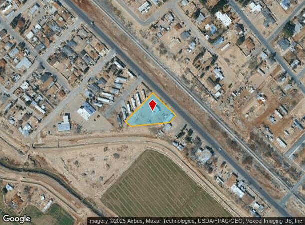 802 E Main St, Fabens, TX Parcel Map