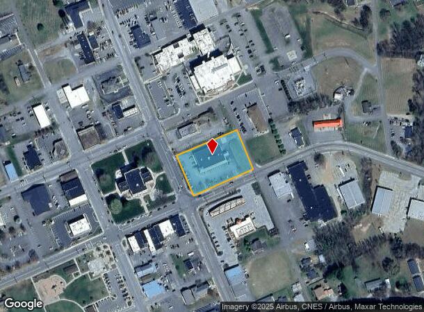  101 E Atkins St, Dobson, NC Parcel Map